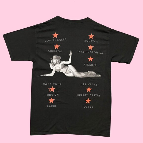 Beyonce Cowboy Carter Rodeo Chitlin Circuit Tour Tee L - Picture 1 of 5
